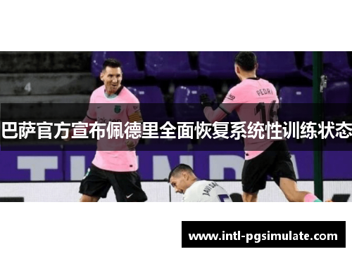 巴萨官方宣布佩德里全面恢复系统性训练状态